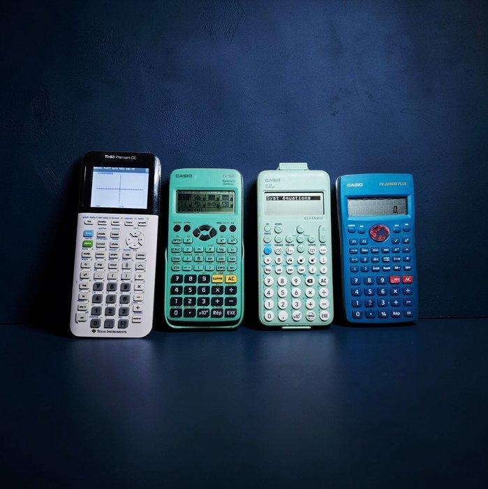 Casio, Texas Instruments - Rekenmachine (4) - 2000-2010 -, Games en Spelcomputers, Spelcomputers | Overige Accessoires