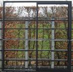 aluminium schuifraam , schuifdeur , pui 247 x 254 zwart, Ophalen of Verzenden, Schuifpui