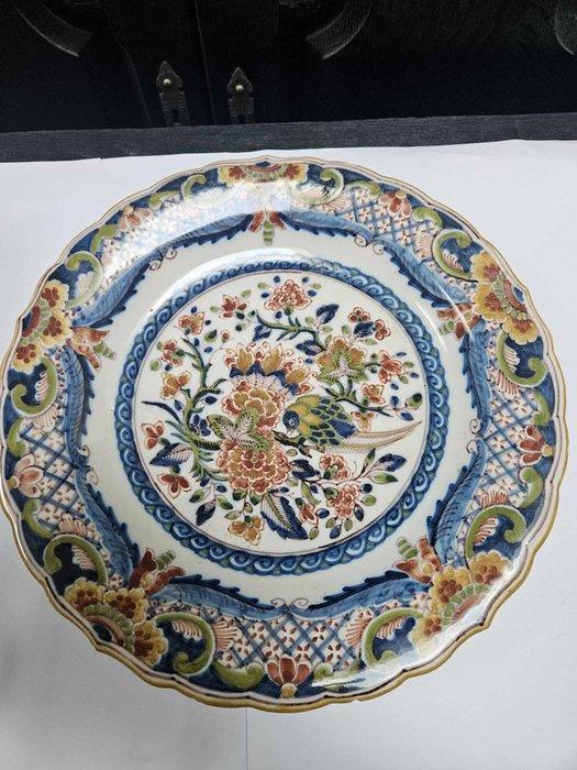 Tichelaar Makkum - Bord - Aardewerk - Makkum bord, Antiek en Kunst, Antiek | Glaswerk en Kristal