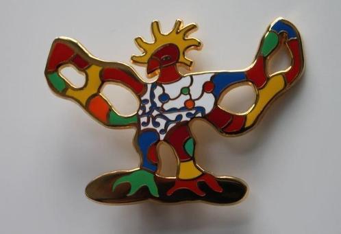 Niki De Saint Phalle (after) - Oiseau de feu blanc/ Mi-Femme, Antiek en Kunst, Kunst | Schilderijen | Modern
