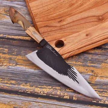 Shaw Knives - R0025 - Tafelmes - Olive - Gyuto 265mm AEB-L