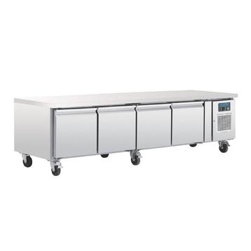 Polar GN laag model koelwerkbank 4-deurs, Verzenden