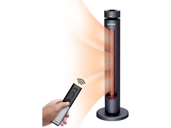 Komodo Fuji - Infrarood kachel - 2000W 8 warmtestanden, Doe-het-zelf en Bouw, Verwarming en Radiatoren, Zo goed als nieuw, Verzenden