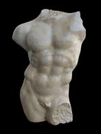 sculptuur, Torso Eracle - 34 cm - marmerstof