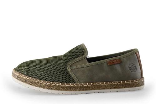 Rieker Instappers in maat 41 Groen | 5% extra korting, Kleding | Heren, Schoenen, Overige kleuren, Zo goed als nieuw, Overige typen