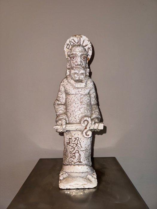 Rob Stultiens - Beeldje - Apostel Paulus - 40 cm -, Antiek en Kunst, Antiek | Boeken en Manuscripten