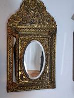 Wandspiegel - Messing - Bruids spiegel - H : 65 cm, Antiek en Kunst