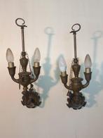 Plafondlamp (2) - Brons, Antiquités & Art