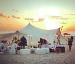Ambisphere | AmbiStretch 4,5x5m | 22,5m² ZAND, Tuin en Terras, Partytenten, Nieuw, Partytent