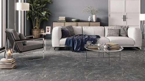 Belvedere Grijs hoogglans 120x120 leviglass vloertegel en, Doe-het-zelf en Bouw, Tegels, Ophalen of Verzenden