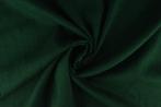 10 meter linnen viscose - Donkergroen, Verzenden, 120 cm of meer, Linnen, Groen
