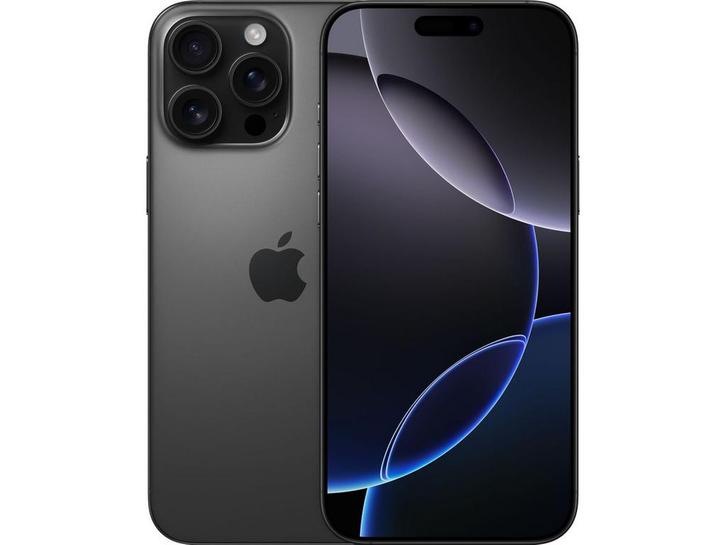Apple iPhone 16 Pro Max - 256GB - Black Titanium, Telecommunicatie, Mobiele telefoons | Apple iPhone, Zo goed als nieuw, Verzenden