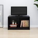 vidaXL Tv-meubel 70x33x42 cm massief grenenhout zwart, Huis en Inrichting, Kasten |Televisiemeubels, Verzenden, Nieuw