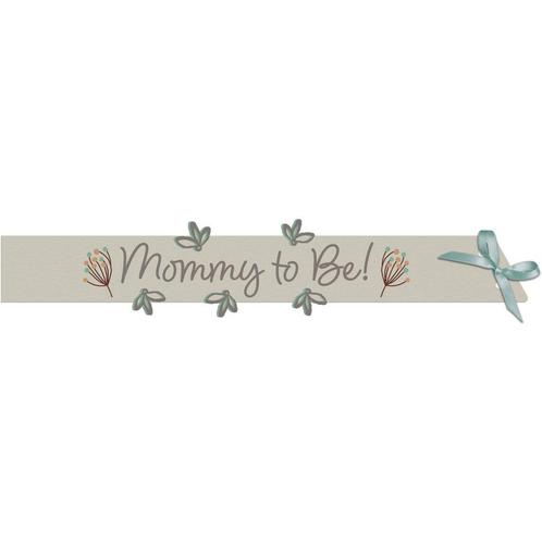 Mommy To Be Sjerp Beige 1,5m, Hobby en Vrije tijd, Feestartikelen, Nieuw, Verzenden