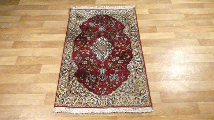 Kasjmier zijde tapijt fijn - Vloerkleed - 125 cm - 82 cm, Huis en Inrichting, Stoffering | Tapijten en Vloerkleden