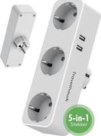 2dekans | Travelhawk Verdeelstekker 3 Voudig - Stopcontact, Telecommunicatie, Mobiele telefoons | Telefoon-opladers, Ophalen of Verzenden