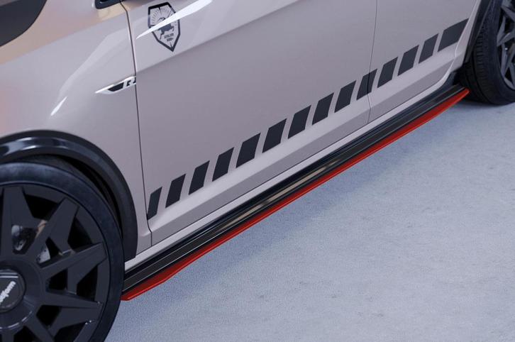 Zijskirts voor VW Golf 7 R/R-Line/GTI/GTD SS497, Auto-onderdelen, Carrosserie, Nieuw, Verzenden