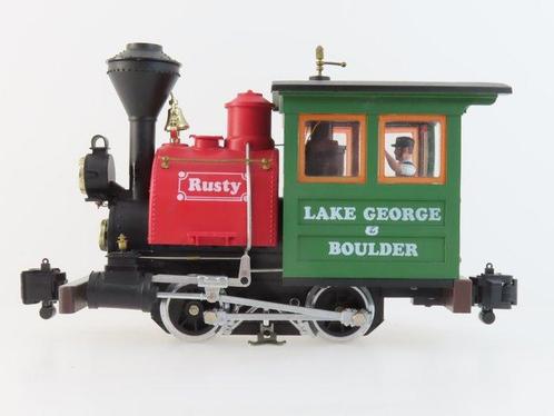 LGB G - 92377 - Locomotive avec tender (1) - Wagon-citerne, Hobby en Vrije tijd, Modeltreinen | Overige schalen