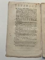 Document - Bureau van Onderigting en Dood-Extracten - Liste