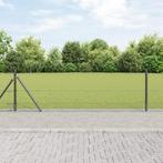 vidaXL hexagon omheining grijs 0.4x10 m staal, Verzenden, Nieuw