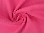 10 meter rib boordstof - fuchsia, Overige kleuren, Verzenden, 30 tot 120 cm, Katoen