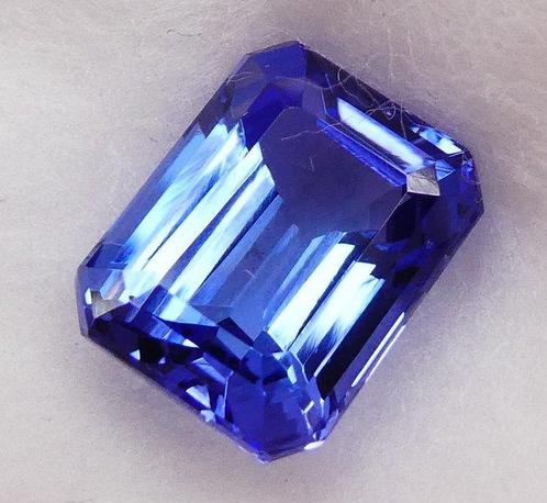 Tanzaniet  - 5.39 ct - Instituto Gemólogico Español (IGE), Handtassen en Accessoires, Edelstenen