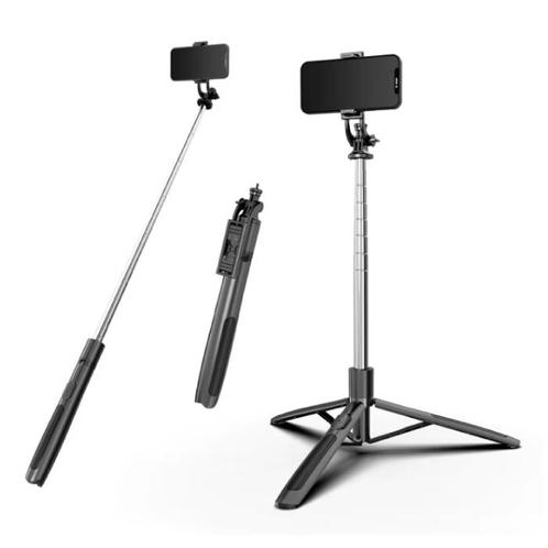 Q05 Selfie Stick Tripod - Intrekbare Vlog Statief, Telecommunicatie, Mobiele telefoons | Toebehoren en Onderdelen, Nieuw, Verzenden