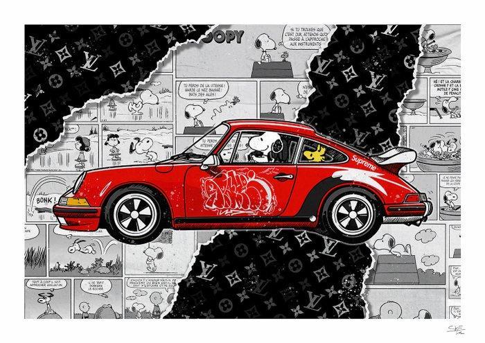 SKE - Snoopy - Go Fast, Antiek en Kunst, Kunst | Designobjecten