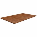 vidaXL Wastafelblad 100x60x1,5cm behandeld massief hout, Huis en Inrichting, Keuken | Keukenelementen, Verzenden, Nieuw