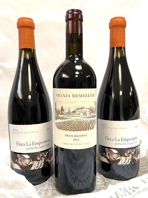 2012 x2 La Granja de Remelluri Gran Reserva & 2013 Finca la, Verzamelen, Wijnen