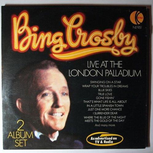 Bing Crosby - Live at The London Palladium - LP, Cd's en Dvd's, Vinyl | Pop, Gebruikt, 12 inch