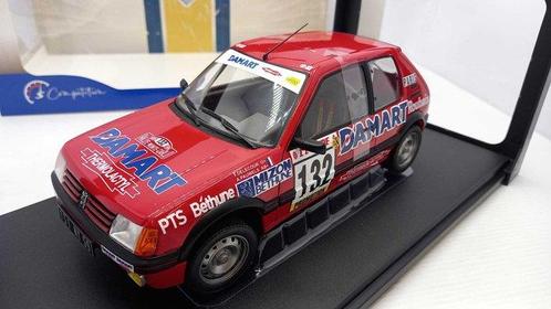 Solido 1:18 - Modelauto - Peugeot 205 GTI 1.6L rally, Hobby en Vrije tijd, Modelauto's | 1:5 tot 1:12
