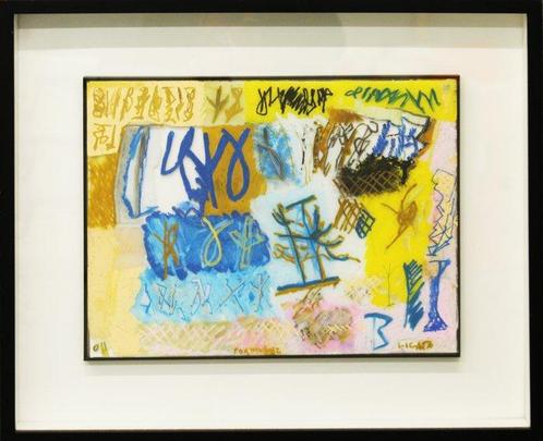 Riccardo Licata (1929-2014) - Segni, Antiek en Kunst, Kunst | Schilderijen | Modern