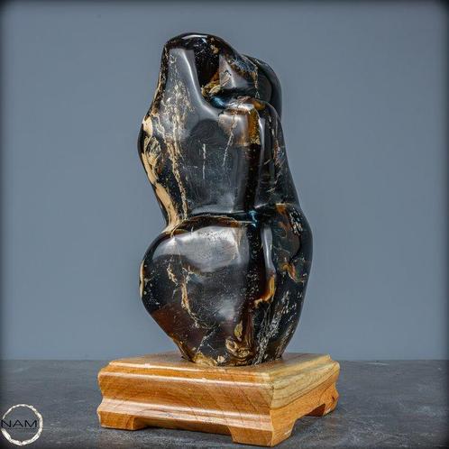 Verbazingwekkende natuurlijke rode/blauwe amber Vrije vorm, Verzamelen, Dierenverzamelingen