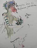 Jean Cocteau (1889-1963) (after) - Bacchante assise, Vins,