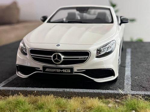 GT Spirit 1:18 - Modelauto - Mercedes-Benz S63 AMG Cabrio -, Hobby en Vrije tijd, Modelauto's | 1:5 tot 1:12
