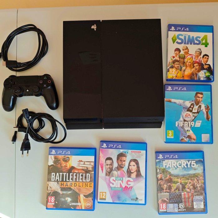 Sony - Playstation 4 (PS4) - PS4 + 5 Games + Controller -, Games en Spelcomputers, Spelcomputers | Overige Accessoires