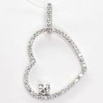 Pendentif - 18 carats Or blanc - 0.43ct. tw. Diamant, Bijoux, Sacs & Beauté