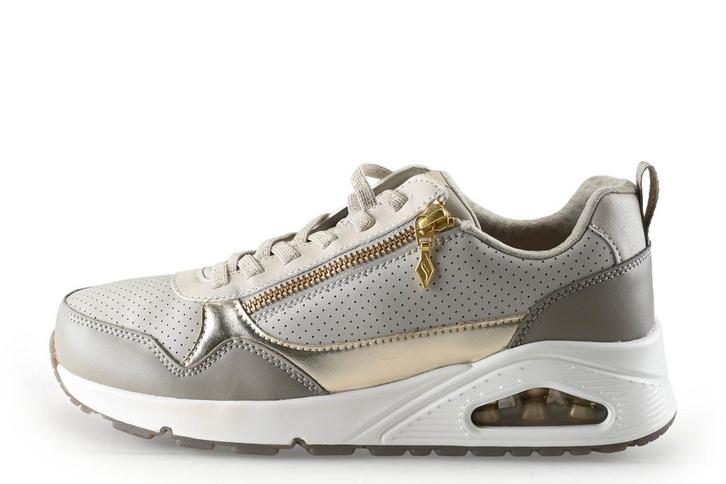 Skechers Sneakers in maat 39 Bruin, Kleding | Dames, Schoenen, Bruin, Zo goed als nieuw, Sneakers, Verzenden