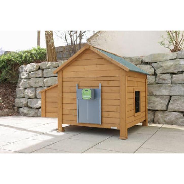 Automatische compact kippenluik set - inbegrepen, Dieren en Toebehoren, Pluimvee | Toebehoren, Nieuw