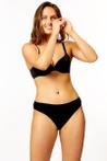 HEMA Damesslips Katoen Stretch - 3 Stuks Zwart