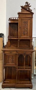 Hoog dressoir - Hout, Antiek en Kunst