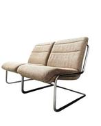 Ensemble de sièges - Métal, Textile - Deux fauteuils