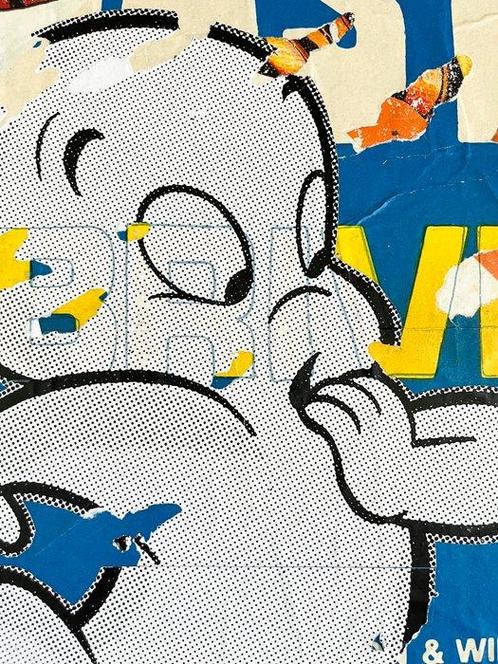 Lons (1986) - Brivido (1/1 original canvas), Antiek en Kunst, Kunst | Schilderijen | Modern