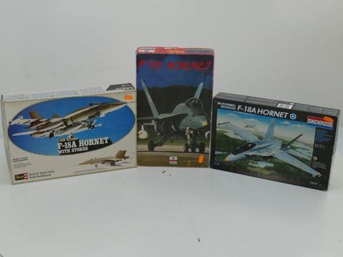 Schaal 1:48 ESCI 4072 Monogram 74019 Revell H-4505 F18A H..., Hobby en Vrije tijd, Modelbouw | Vliegtuigen en Helikopters, Gebruikt