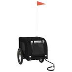 Hondenfietstrailer Zwart - Retour Deal - Comfort voor je..., Verzenden, Nieuw, Hondenkar, 40 tot 60 kg