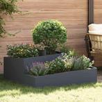 vidaXL Tuin Plantpot Antraciet 100 x 100 x 50 cm Koudgewalst, Verzenden, Nieuw