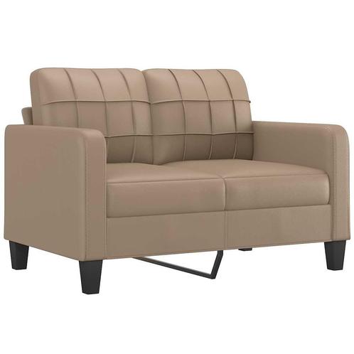 Kunstleren 2-Zits Cappuccino - Tweede Kansje! Kleine Prij..., Huis en Inrichting, Zetels | Zetels, Minder dan 150 cm, 75 tot 100 cm