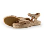 Manfield Sandalen in maat 38 Beige, Verzenden, Beige, Sandalen of Muiltjes, Manfield