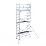 Rolsteiger Original 90x250 7,2m werkhoogte tegen de gevel, Doe-het-zelf en Bouw, Verzenden, Nieuw, Rolsteiger of Kamersteiger